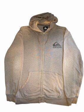 Quiksilver Vintage Sun-Faded Ombre Full-Zip Hoodie - Size L